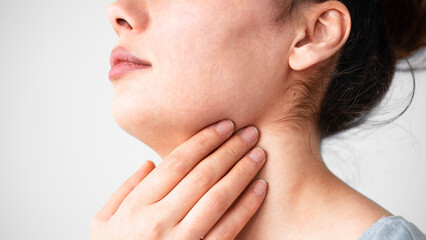 Young woman suffering from pain