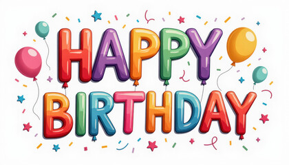 A Happy Birthday card. Celebrate!