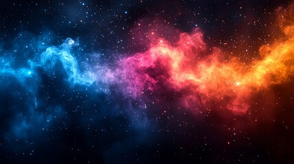 Fototapeta premium Cosmic Nebula Space Background