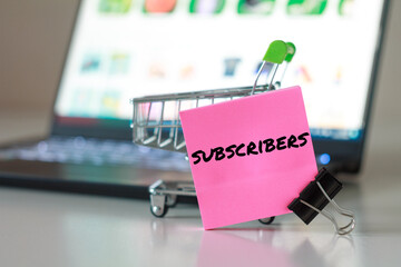 subscribers text sticker shopping commerce