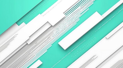 Abstract geometric shapes on pastel background. For banners or presentation use