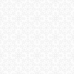 Abstract repeating floral pattern