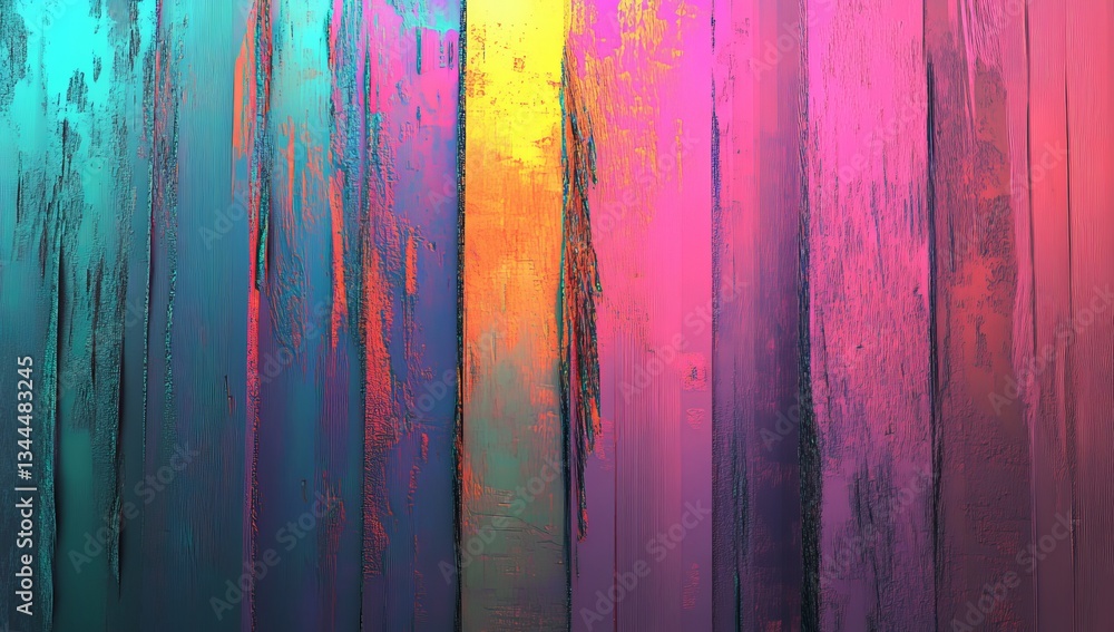 Poster vibrant background and colorful lines come together in this abstract 3d render
