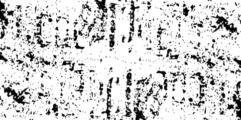 Distressed black texture. stock illustration, Dark grainy texture on white background. Dust overlay textured. Grain noise particles. Rusted white effect. Grunge design elements.