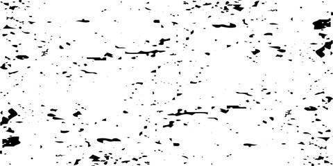 Distressed black texture. stock illustration, Dark grainy texture on white background. Dust overlay textured. Grain noise particles. Rusted white effect. Grunge design elements.