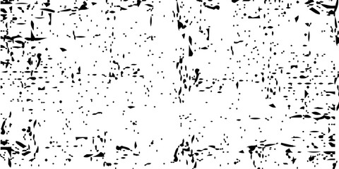 Distressed black texture. stock illustration, Dark grainy texture on white background. Dust overlay textured. Grain noise particles. Rusted white effect. Grunge design elements.