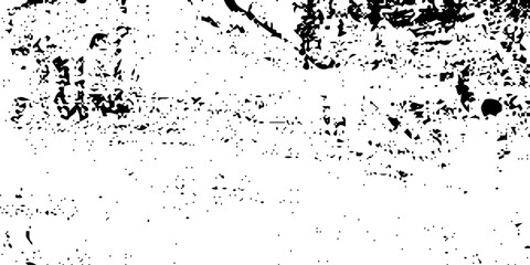 Distressed black texture. stock illustration, Dark grainy texture on white background. Dust overlay textured. Grain noise particles. Rusted white effect. Grunge design elements.
