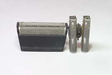 electric shaver spare parts. shaver replacement head, inner blade cutters, double row, foil screen cutter cartridge