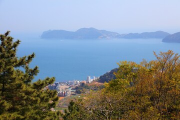 Hakdong in Geoje island, South Korea