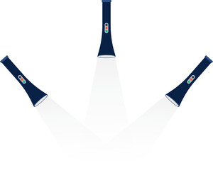 Illustration of a Flashlight, Modern Torch