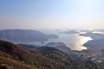 Obraz premium Geoje island view of South Korea