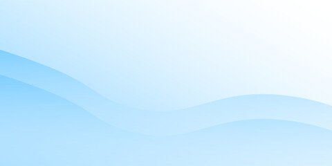 Modern white wavy glowing lines on a blue background. Futuristic digital high-technology pattern abstract