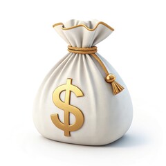 money bag with money