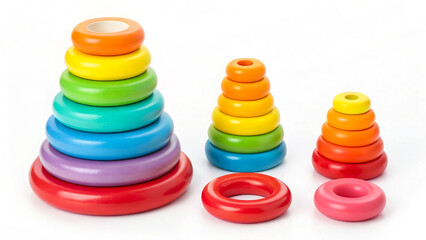  Colorful Stacking Rings for Early Childhood Development