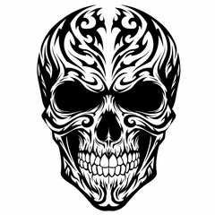 Bold Tribal Tattoo Designs Striking Black & White Vector Art