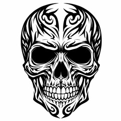 Bold Tribal Tattoo Designs Striking Black & White Vector Art