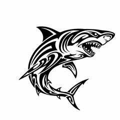 Bold Tribal Tattoo Designs Striking Black & White Vector Art