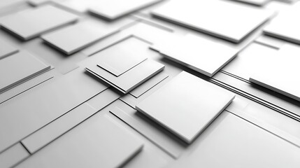 Abstract presentation of bright white tiles as background. Use backgrounds