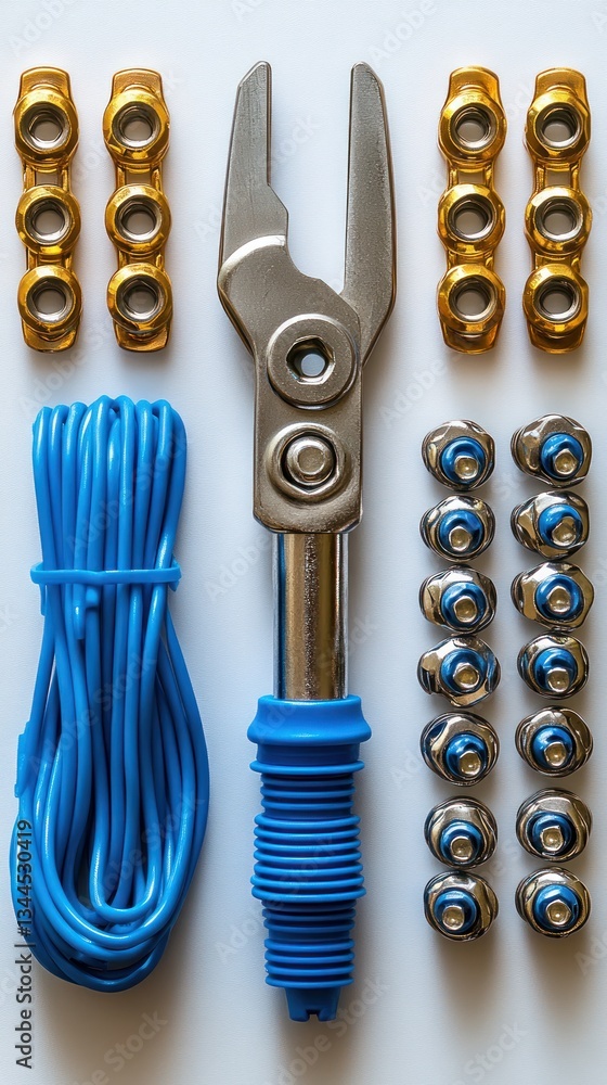 Poster complete tool kit for precise installation: high-quality components for seamless assembly