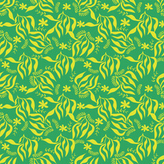 seamless floral flower pattern with Textile Allover Design on Background