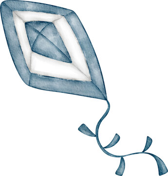 recommend clip art: watercolor kite