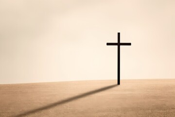 Naklejka premium Calvary cross