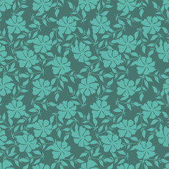 floral seamless allover design pattern