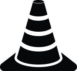 traffic cones vector illustration
