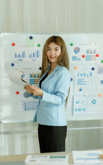 Analysts who study past consumer behavior in the market through statistical graphs to adapt and plan future marketing strategies.