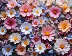 Vibrant flower arrangement indoor studio floral photography bright colors close-up nature's beauty