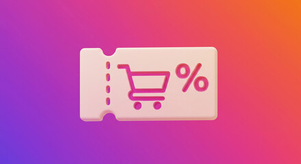 Your exclusive discount coupon awaits, promising amazing savings on your next purchase, displayed on a vibrant gradient background.