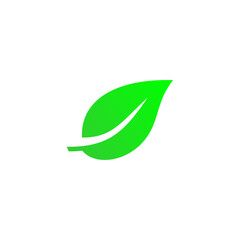 Green leaf icon