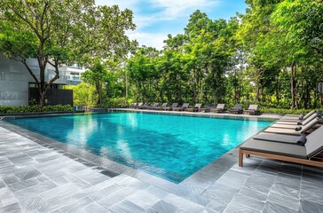 two beautiful Asian women with their hair styled in high buns, wearing white gowns and holding large green leaves on their heads