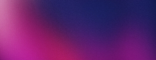 Grainy purple blue pink gradient color background, vibrant noise texture poster backdrop banner design for cover and header