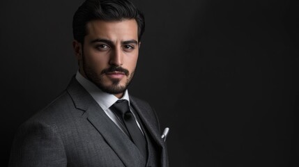 Confident Middle Eastern Businessman