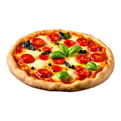 Pizza with Transparent Background