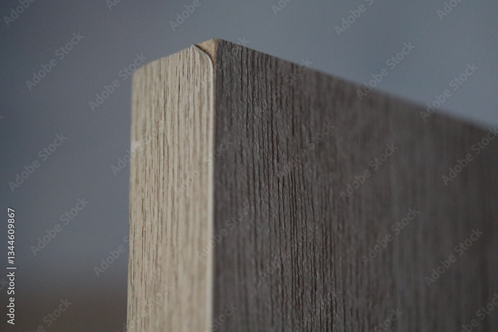 Poster a detailed view of wood grain texture and pattern.