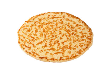 Crepe on the white background