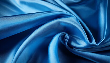 Fototapeta premium blue satin background
