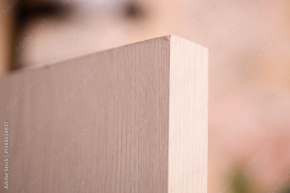 Poster A detailed view of the natural texture and patterns found in wood, often used as a design element or accent.
