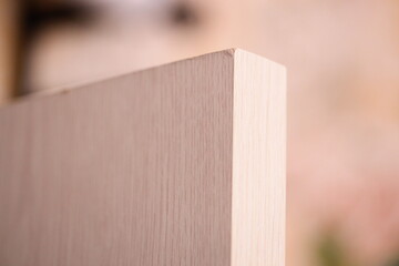 A detailed view of the natural texture and patterns found in wood, often used as a design element or accent.