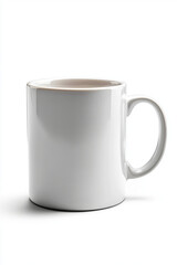 Obraz premium White mug mock up on white background