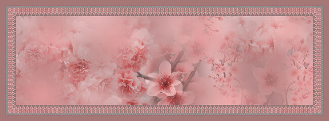  art, design, fabric, background, floral, drawing, beauty, colorful, , print, pattern, textile