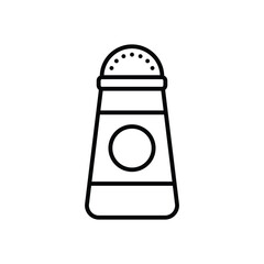 Salt shaker Vector icon