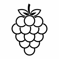 Seamless vector illustration of a bunch of grapes with floral elements and vintage decoration