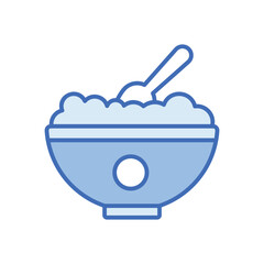 Porridge Vector icon