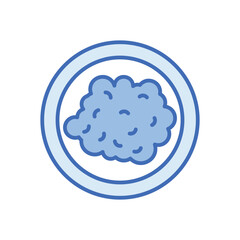 Scrambled eggs Vector icon