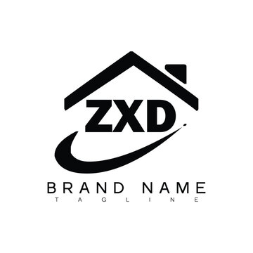ZXD logo design vector template