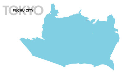 東京都府中市の地図