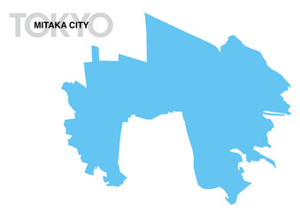 東京都三鷹市の地図